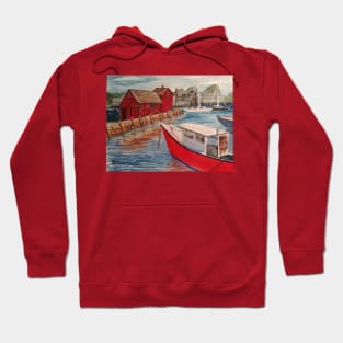 Motif Number 1 at Rockport Harbor Hoodie